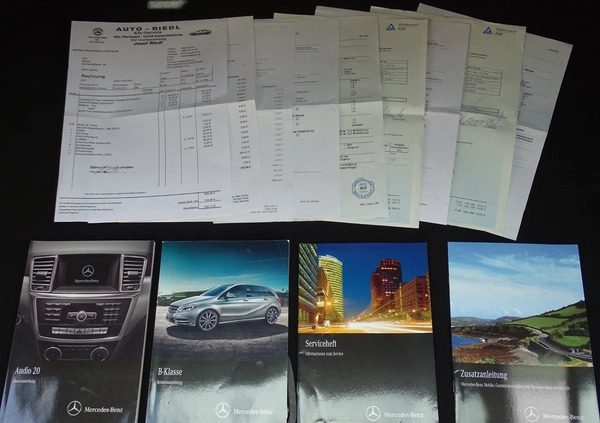 Mercedes-Benz Klasa B cena 50900 przebieg: 76000, rok produkcji 2014 z Piaski małe 596